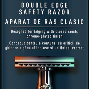 Gillette King C. Double Edge Ξυραφάκι Ασφαλείας Κλειστού Τύπου με Λεπίδες 5τμχ