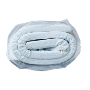 Como felt & wadding producers Ανώστρωμα Aloe Vera Μονό Memory Foam Eμποτισμένο με Αλόη , Αποσπώμενο Κάλυμμα & Λάστιχα Εφαρμογής 90x190x4εκ.