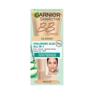 Garnier BB Medium 24ωρη Ενυδατική Κρέμα Προσώπου Ημέρας με Υαλουρονικό Οξύ & Aloe Vera 50ml