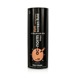 Frezyderm Ac-Norm Sun Screen Tinted Αδιάβροχη Αντηλιακή Κρέμα Προσώπου SPF50 με Χρώμα 50ml