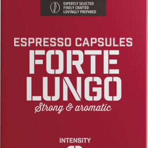 Dimello Κάψουλες Espresso Forte Lungo Συμβατές με Μηχανή Nespresso 10caps
