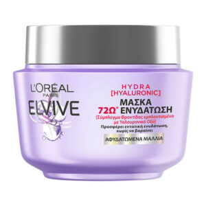 L'Oreal Paris Μάσκα Μαλλιών Elvive Hydra Hyaluronic Mask για Επανόρθωση 300ml