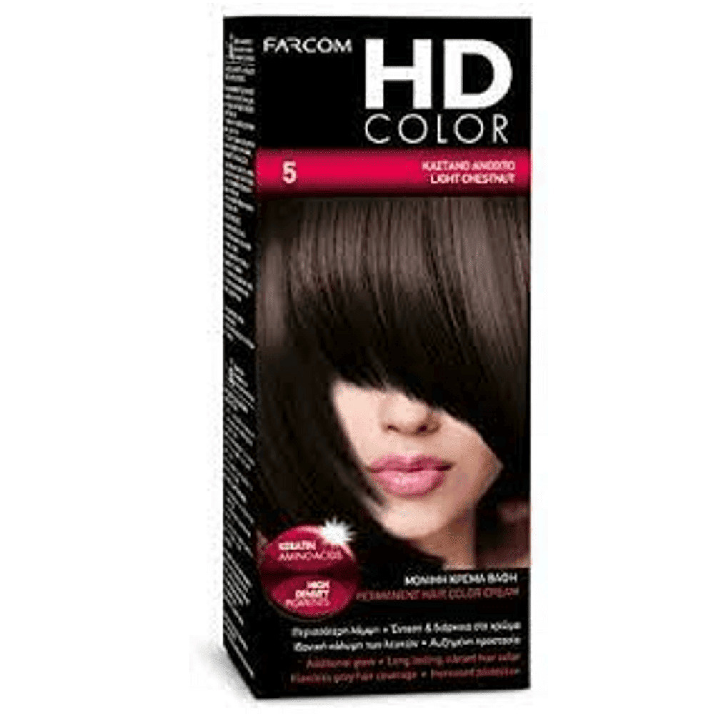 Farcom HD Color 5 Καστανό Ανοιχτό 60ml - Image 1