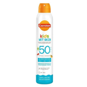Carroten Αδιάβροχο Παιδικό Αντηλιακό Spray Wet Skin 3D Protection SPF50 200ml