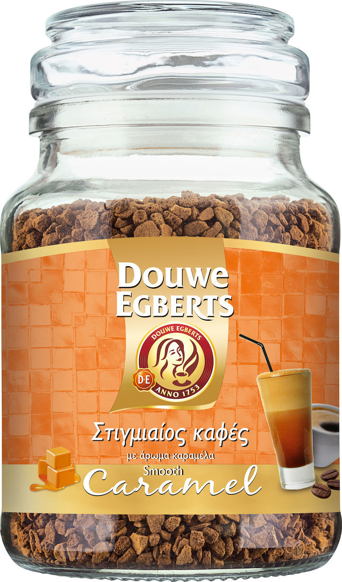 20190606123443_douwe_egberts_stigmiaios_karamela_100gr Douwe Egberts Στιγμιαίος Καφές με Άρωμα Caramel Καραμέλα 100gr - Image 1
