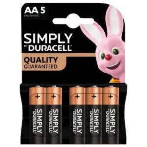 Duracell MN1500 Αλκαλικές Μπαταρίες AA 1.5V 5τμχ