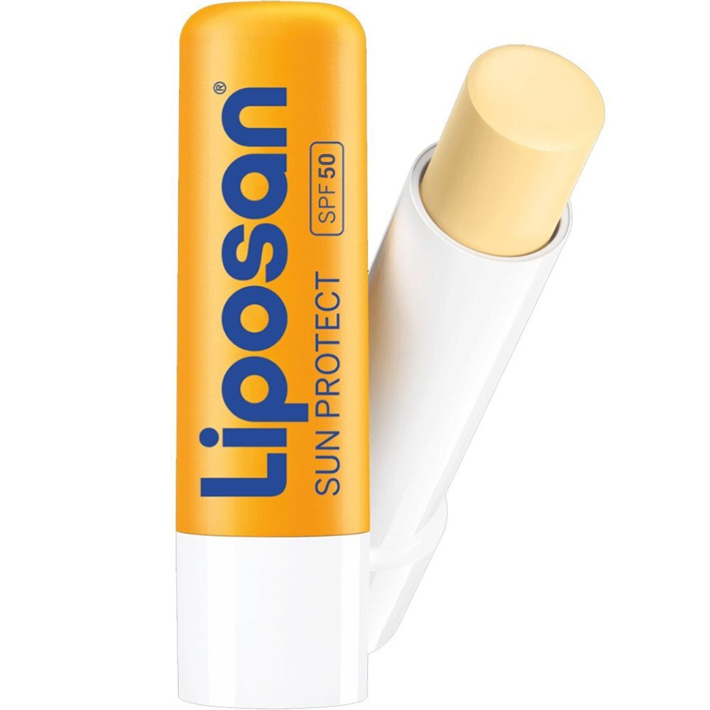 Liposan Sun Protect Spf50 Lip Balm Προστατευτικό Βάλσαμο Χειλιών 24ωρη Ενυδάτωση & Υψηλή Αντηλιακή Προστασία 4.8g - Image 1