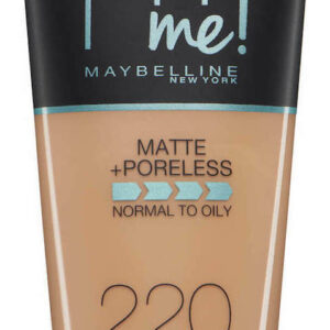 Maybelline Fit Me Matte + Poreless Liquid Make Up 220 Natural Beige 30ml