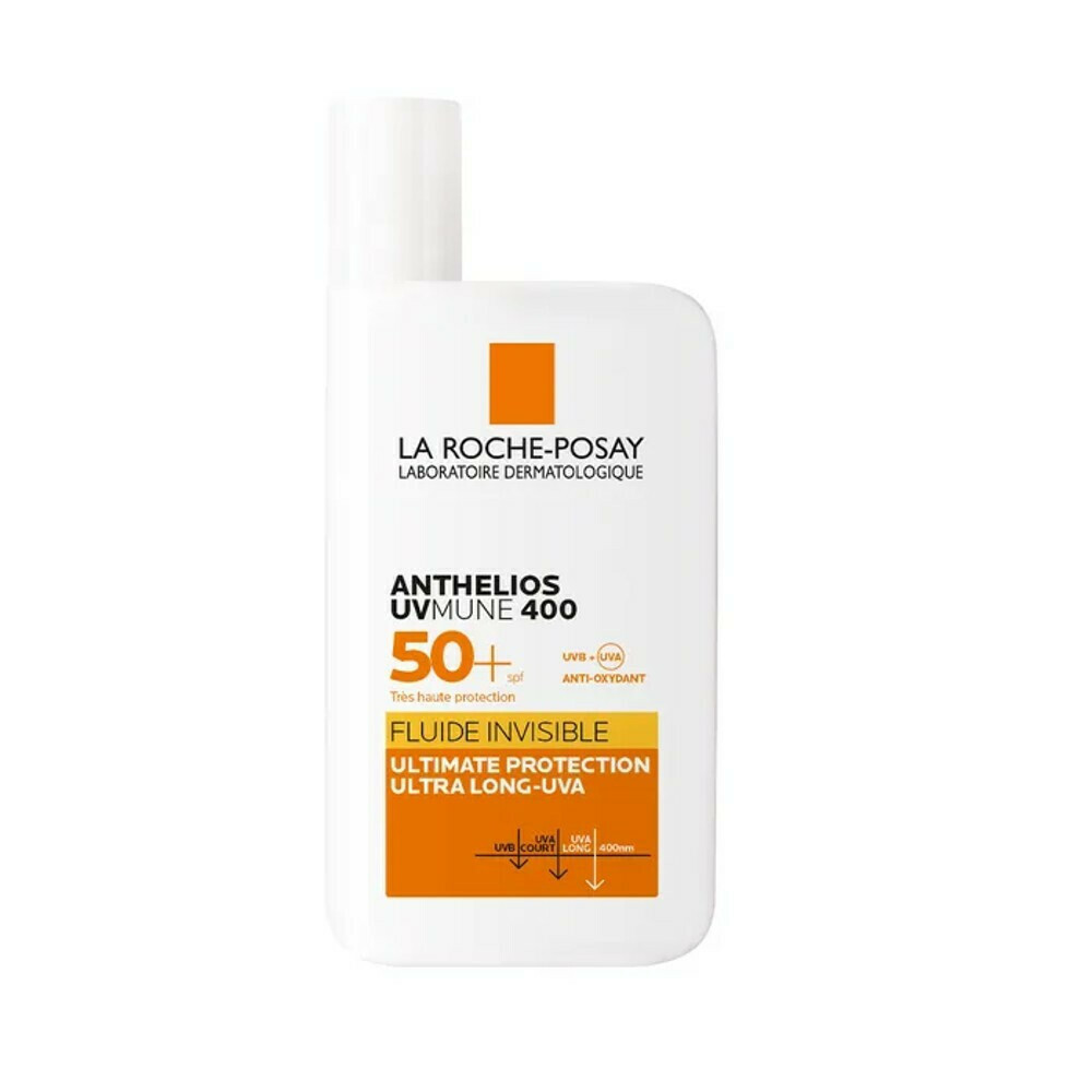 La Roche Posay Anthelios Uvmune 400 Invisible Fluid With Perfume Αντηλιακή Κρέμα Προσώπου SPF50 50ml - Image 1