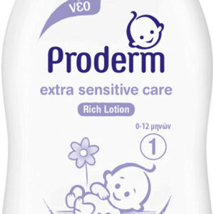 Proderm Extra Sensitive Care Rich Lotion για Ενυδάτωση 200ml