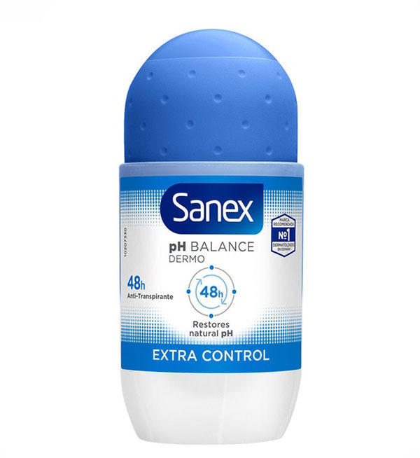 Sanex PH Balance Dermo Extra Control Αποσμητικό 48h σε Roll-On 50ml - Image 1