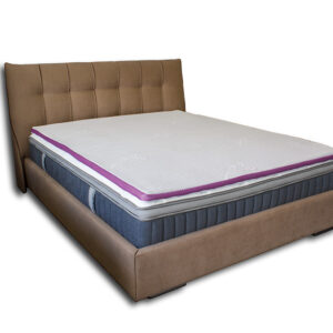 Como felt & wadding producers Ανώστρωμα Διπλό Memory Foam με Αποσπώμενο Κάλυμμα & Λάστιχα Εφαρμογής 150x200x4εκ.