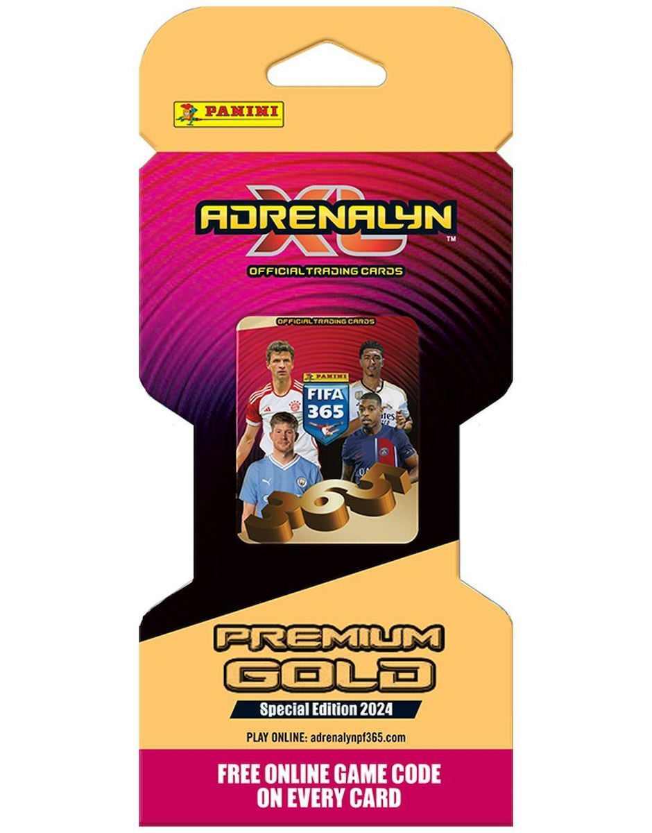 Panini Premium Gold Blister Fifa 365 2024 Adrenalyn Μονές Κάρτες - Image 1