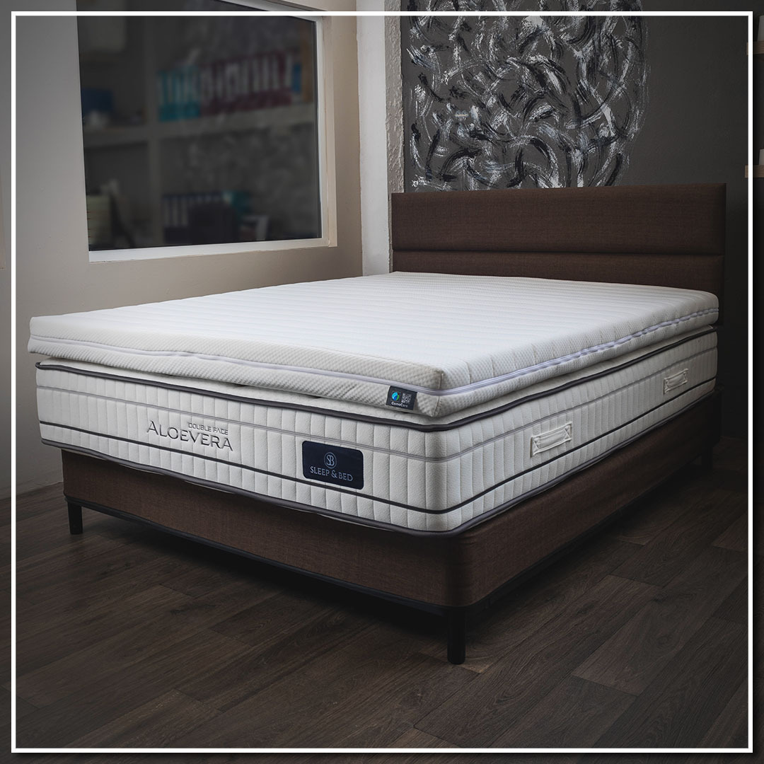 Como Felt & Wadding Producers Ανώστρωμα Δύο Όψεων Διπλό Αποσπώμενο Κάλυμμα 140x190x10εκ - Image 1