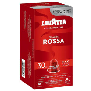 Lavazza Κάψουλες Espresso Qualita Rossa Συμβατές με Μηχανή Nespresso 30caps