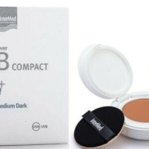 Intermed Luxurious Silk Cover BB Compact Αντηλιακή Πούδρα Προσώπου SPF50 με Χρώμα 03 Medium Dark 12gr
