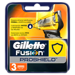 GILLETTE Fusion5 Proshield Aνταλλακτικά 3τμχ