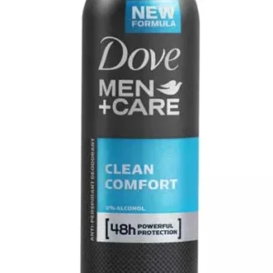 Dove Men+Care Clean Comfort Dry Αποσμητικό 48h σε Spray 150ml