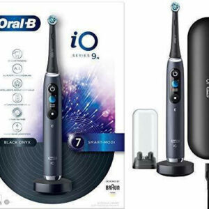 Oral-B iO Series 9N Ηλεκτρική Οδοντόβουρτσα με Χρονομετρητή, Αισθητήρα Πίεσης και Θήκη Ταξιδίου