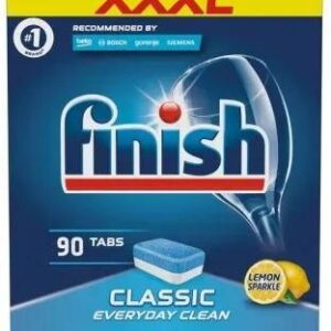 Απορρυπαντικό Πλυντηρίου Πιάτων Finish Classic Every Day Clean Λεμόνι 90 Ταμπλέτες