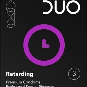 Duo Προφυλακτικά Retarding με Επιβραδυντικό 3τμχ