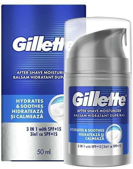 20220525111015_248e05c2 Gillette After Shave Balm Hydrates & Soothes 50ml - Image 1