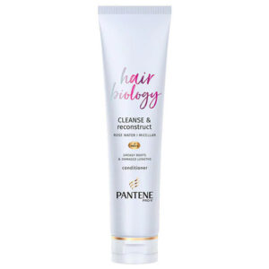 Pantene Pro V Hair Biology Cleanse & Reconstruct Conditioner Αναδόμησης/θρέψης για Όλους τους Τύπους Μαλλιών 160ml