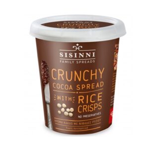 SISINNI ΚΡΕΜΑ ΚΑΚΑΟ CRUNCH ΜΕ RICE CRISPS  400GR *