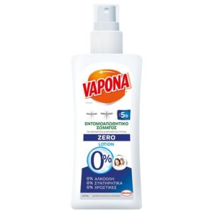 VAPONA ΕΝΤΟΜΟΑΠΩΘΗΤΙΚΟ SPRAY ZERO ΓΙΑ ΤΟ ΣΩΜΑ 100ML *