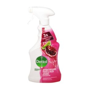DETTOL SPRAY 500ml POWER&FRESH ΡΟΔΙ (3Χ ΔΡΑΣΗ) *