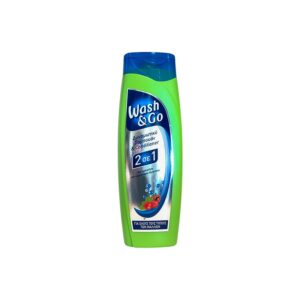 WASH & GO SHAMPOO 400ml - 2 ΣΕ 1ΓΙΑ ΟΛΟΥΣ ΤΟΥΣ ΤΥΠΟΥΣ ΜΑΛΛΙΩΝ *