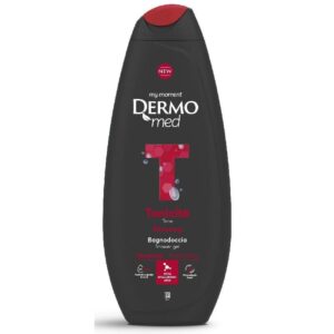 DERMOMED SHOWER GEL 650ml TONICITA GINSENG ΜΑΥΡΟ *