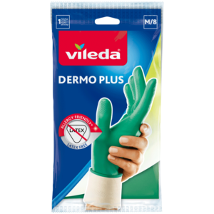 VILEDA ΓΑΝΤΙΑ DERMO PLUS (LATEX FREE) MEDIUM *