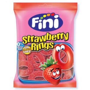 FINI ZAXΑΡΩΤΑ STRAWBERRY RINGS 85GR *