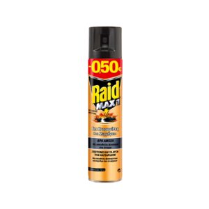 RAID SPRAY 300ml ΓΙΑ ΚΑΤΣΑΡΙΔΕΣ+ΜΥΡΜΗΓΚΙΑ *