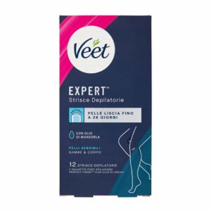 VEET ΤΑΙΝΙΕΣ ΚΕΡΙΟΥ EXPERT ΓΙΑ ΠΟΔΙΑ SENSITIVE 12pcs (ΓΑΛΑΖΙΟ) *