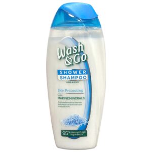WASH & GO SHAMPOO 250ml - SKIN PROTECTING 95% NATURAL *
