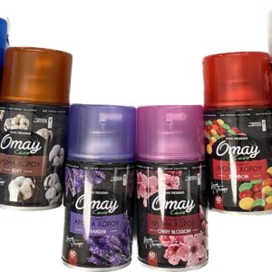 OMAY ΑΡΩΜΑΤΙΚΑ ΧΩΡΟΥ ΑΝΤ/ΚΤΙΚΑ 260ml LEVANDER (ΓΙΑ AIRWICK ΣΥΣΚΕΥΗ) *
