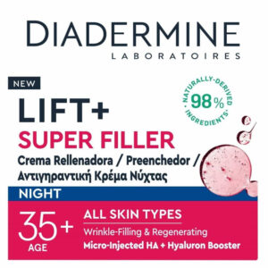 Diadermine Lift+ Super Filler Κρέμα Προσώπου Νυκτός για Αντιγήρανση με Υαλουρονικό Οξύ 50ml