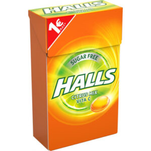 HALLS (GR) ΚΟΥΤΙ CITRUS MIX VITA C (12*28gr) *