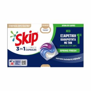 SKIP ΤΑΜΠΛΕΤΕΣ 38T ULTIMATE SPRING FRESH (ΧΩΡΙΣ ΠΛΑΣΤΙΚΟ) *
