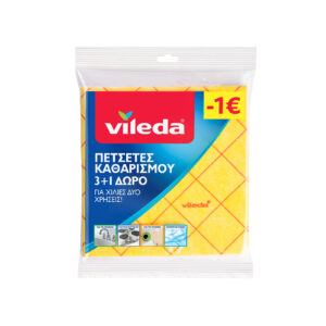 VILEDA ΠΑΝΙ ΚΑΘΑΡΙΣΜΟΥ (ΒΕΤΕΞ) 3+1ΤΕΜ *