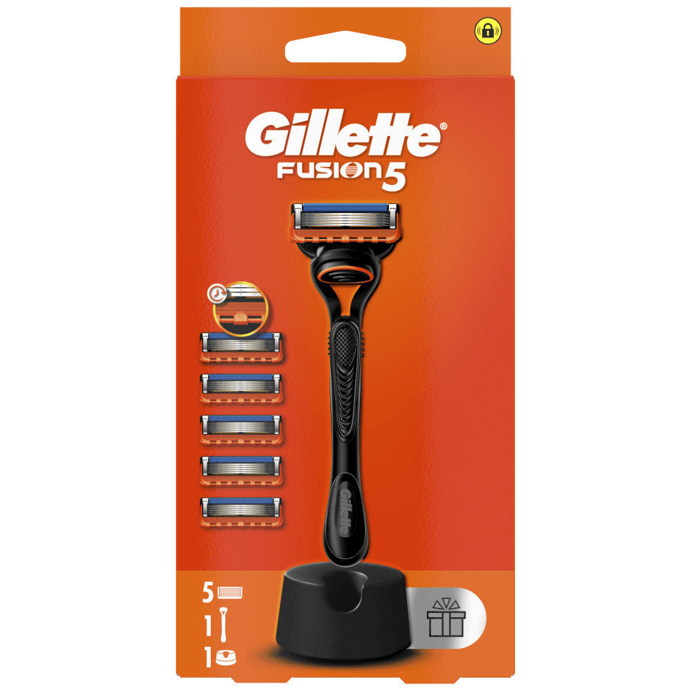 Gillette Ξυραφάκι με Ανταλλακτικές Κεφαλές 5 Λεπίδων & Λιπαντική Ταινία 5τμχ - Image 1