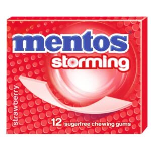 MENTOS ΤΖΙΧΛΕΣ STORMING STRAWBERRY 33GR *