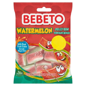 BEBETO ΖΑΧΑΡΩΤΑ 80GR WATERMELON *