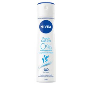 NIVEA BODY SPRAY WOMEN 150ml FRESH NATURAL 0% ALUMINIUM *