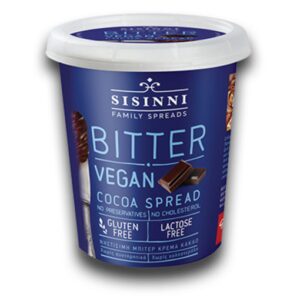 SISINNI ΚΡΕΜΑ KAKAO BITTER VEGAN/ΝΗΣΤΙΣΙΜΗ 400GR *