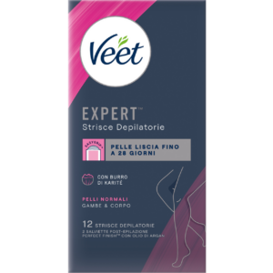 VEET ΤΑΙΝΙΕΣ ΚΕΡΙΟΥ EXPERT ΓΙΑ ΠΟΔΙΑ NORMAL 12pcs (ΡΟΖ) *