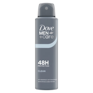 DOVE BODY SPRAY 150ml MEN CARE ADVANCED 48H CLEAN *
