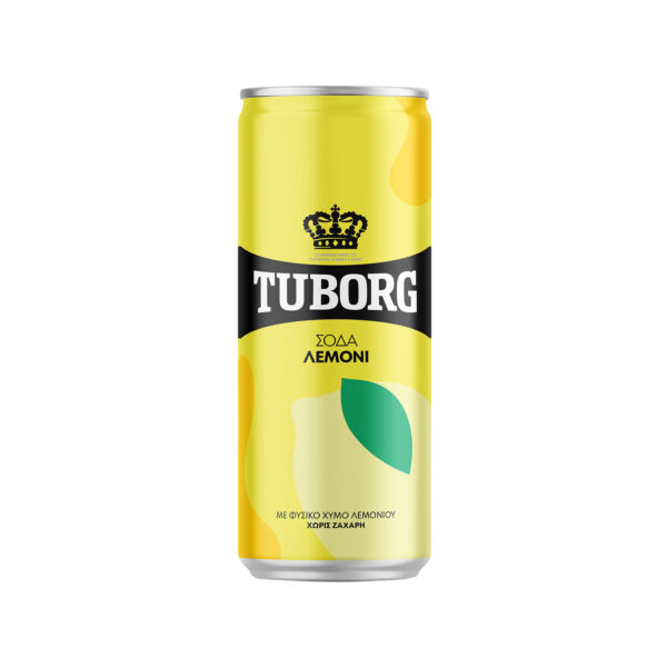 TUBORG 330ml ΣΟΔΑ ΛΕΜΟΝΙ (ΣΕ 6ΑΔΑ) * - Image 1